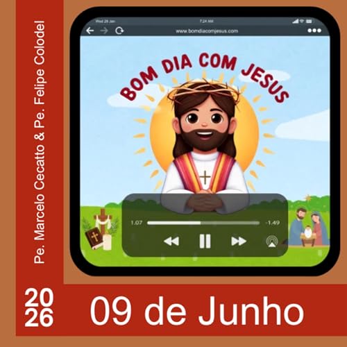 Ter&ccedil;a - 09 de Junho de 2026: Terceira promessa: Jesus nos d&aacute; a paz