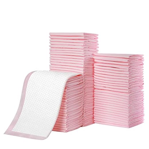 Disposable Changing Pad Liners Pack of 100 Baby Incontinence Changing Pads Diaper UnderPads Ultra Soft Super Absorbent Waterproof Mat 13 x18 in