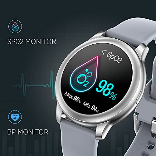 Image of Timex Fit 2.0 smartwatch with Bluetooth Calling, SPO2 and Blood Pressure Monitor, Metal body, Continuous heart rate monitor and 200+ watch faces