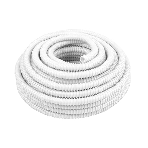 Wostore Kondensatschlauch Ø16mm 25m Kondensatschlauch Klimaanlage aus PVC zuschneidbar Kondenswasser Schlauch Kondensschlauch für Klimaanlage Split-Klimageräte UV-beständig Flexibel