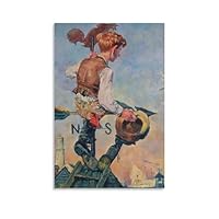 Amazon.co.jp: Norman Rockwell ノーマンロックウェル（娘から父