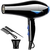 Los productos incluyen: equipado con un difusor (lo que lo ayuda a definir rizos y ondas naturales), dos concentradores (centrándose en las tormentas aéreas para suavizar su cabello) y 2 peines con diferentes formas.