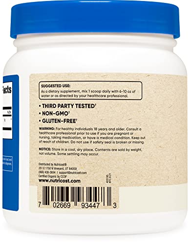 Nutricost Organic Maca Root Powder (1 Lb) (2 Pack) #TOP2