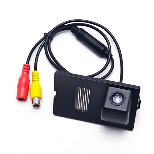 HD Auto Vehicle Car Van 170° Wide Angle License Plate Light Rear View Reversing Backup Camera Parking Aids System Compatible with Freelander/Freelander 2 /Discovery 3/Discovery 4 / Range Rover Sport