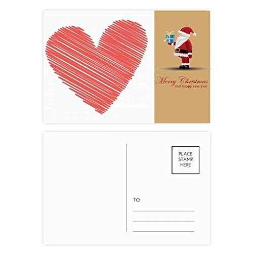 Cartes postales Saint-Valentin graffiti lot de 20 pour éviter les mots d'amour banals et classiques