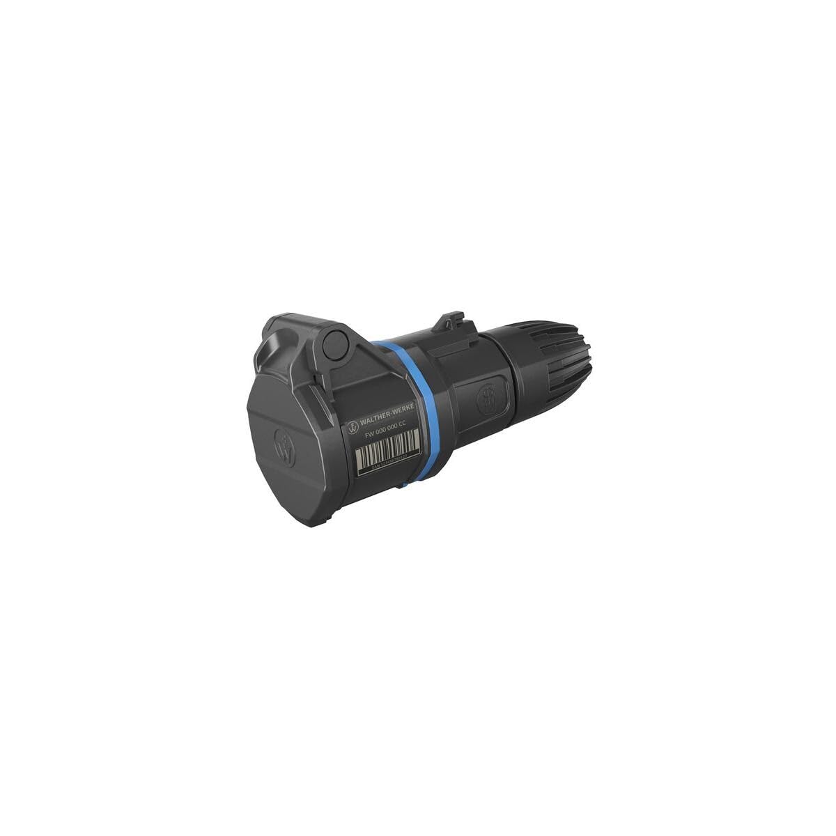 Walther Werke FW311306SK FW311306SK CEE Coupling 16A 3-Pin 250V Pack of 1, Black, Blue
