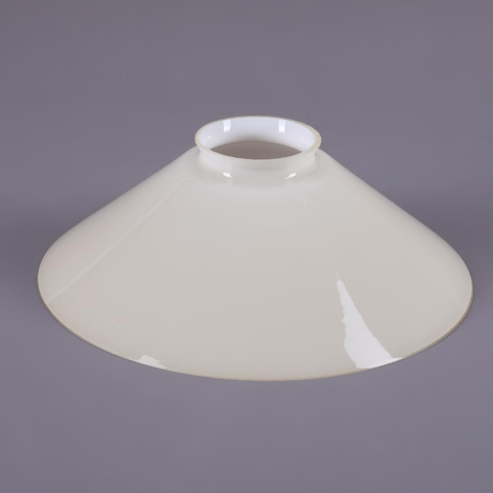 Schusterschirm Beige Ø 200mm Lampenglas Ersatzglas Schusterglas Opalglas E27 Vestaschirm