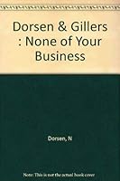 None of Your Business 0670515000 Book Cover