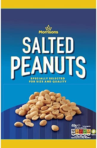 Morrisons Salted Peanuts 450 g