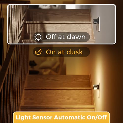 l lohas led night lights plug into wall 2 pack modern night light with dusk to dawn sensor dimmable plug in night light adjustable brightness 3000k soft white for bedroom bathroom hallway