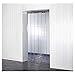 Przezroczysta Kurtyna Zamrażarki PVC，Wodoodporny Utrzymuj Ciepło Paski Winylowe Przemysłowa Kurtyna Taśmowa Sklep Fabryka Garaż Patio, Dostosowane (Size : 90x350cm/35.43x137.8in)