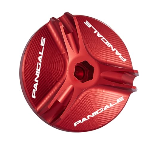 Tapa llenado aceite motor CNC para motocicleta Panigale V4 y Streetfighter V2
