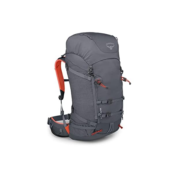 Osprey-Mutant-52L-Climbing-and-Mountaineering-Unisex-Backpack-Tungsten-Grey-ML Osprey Mutant 52L Climbing and Mountaineering Unisex Backpack, Tungsten Grey, M/L