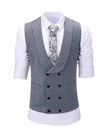 Gilet de costume col châle idéal pour réveillon et banquet