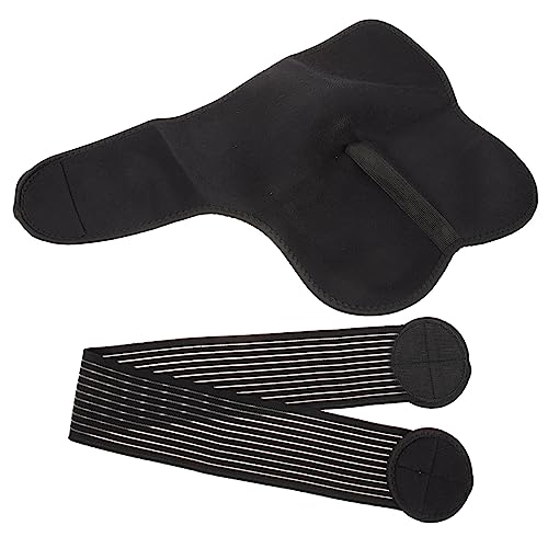 Gogogmee Adjustable Shoulder Support Brace for Fitness Shoulder Pads Shoulder Belt for Back Alignment Breathable Shoulder Sleeve for Sports Protection