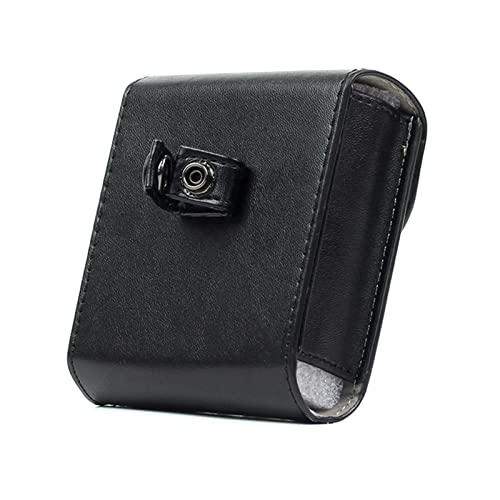 xbiez Funda de piel sintética impermeable para fotos Fujifilm Instax, SQ20, SQ10, SQ6, protector de fotos, Black