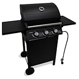 Gas One 3 Burner Gas Grill – Outdoor Grill Cabinet Style with Wheels - High-Temperature Paint Coating Gas BBQ Grill – Elegant and Luxurious Design