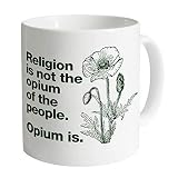 NA Tasses drôles Tasses à café Opium du Peuple Mug