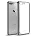 iPhone 7 Plus Case,Hallsen [Electroplating TPU] Ultra-Slim Transparent Crystal Clear Anti-Scratch Flexible Soft TPU Case Cover for Apple iPhone 7 Plus 5.5inch - Silver