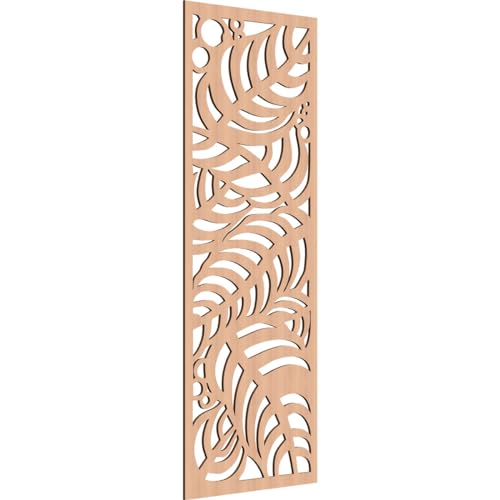 Image of 31 3 /8 inchW x 79 3 /8 inchH x 3 /8 inchT Mills Decorative Fretwork Wood Wall Panels, Alder