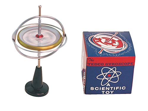 TEDCO Nostalgic Gyroscope - Unleash The Mysterious Force That Seems to defy Gravity! (Age 8+)