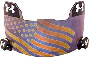 Under Armour USA Hologram Football Visor