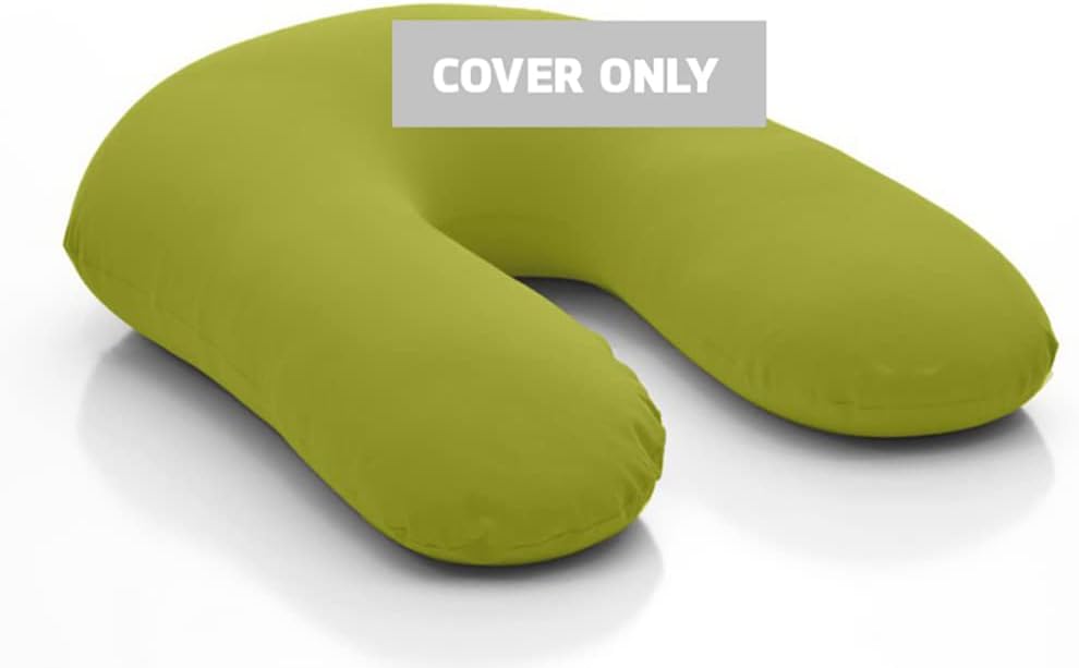 Yogibo Support Pillow Replacement Cover, Washable, Removable, Yellow