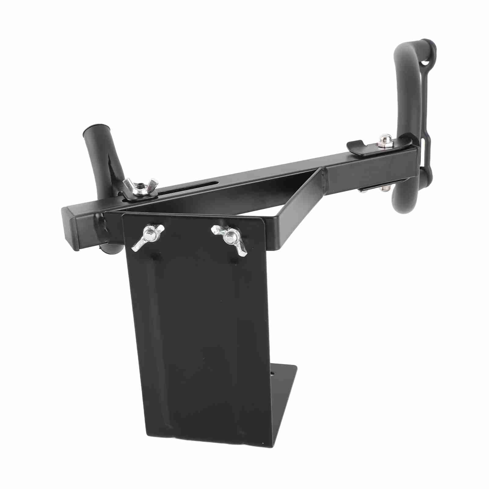 SIXRUN Soporte de Saxofón de Tenor Ajustable, Soporte Saxo Saxo Montado en la Pared con Construcción Acero, Acolchado EVA Suave para Accesorios Estudio en el Hogar, Ideal para Diversos Configuraciones