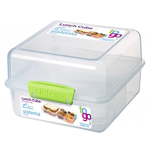 Sistema 25731 Lunch Cube to Go, 1,4 L, 3 Vie