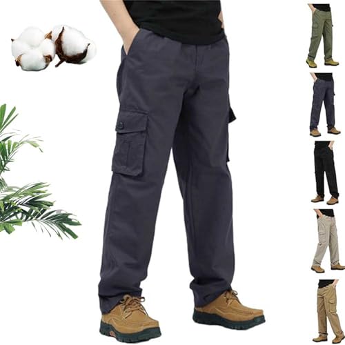 Flexrover - Ultra Comfort Flex Fit Multi-Pocket Durable Pants, Adorlina Flex Cargo Pants for Men Flexrover Cargo Pant