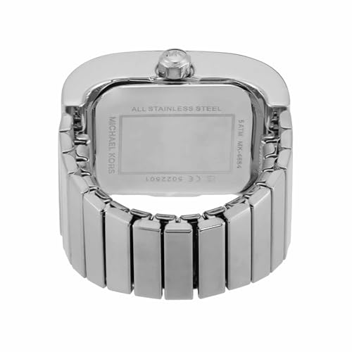 Image of Michael Kors Darrington Silver Quartz Stainless Steel Watch MK4884