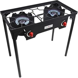 Gas One Propane Double Burner Two B...