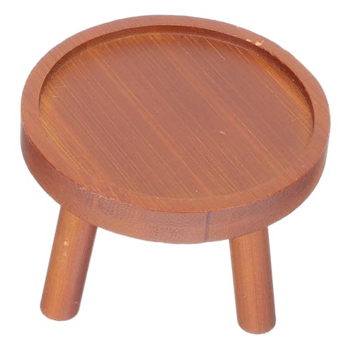 OFFSCH soporte para macetas Portamacetas de madera porta macetas para exterior de inauguración planta jardineras exterior titular de la maceta estante para macetas Brown