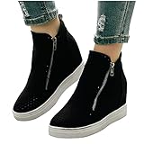 🎁 Ich finde diese Damen Stiefeletten super bequem und perfekt für den Herbst und Winter. Umweltfreundlich und Komfortabel, Leicht zu tragen Abheben. Kann leicht mit allen Arten von Freizeitkleidung kombiniert werden, geeignet zum Spazierengehen, Einkaufen oder Freizeitkleidung, ideal für alle Gelegenheiten, wie Hochzeit, Party, Club, Abend, Geschäft, Dating, Alltagskleidung usw. Geschenke für frauen/damen/mama/mädchen/teenager/personalisierte geschenke. Ein Must-Have in jedem Mädchenschrank!