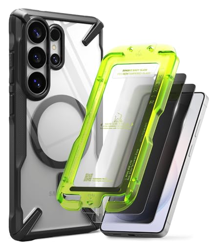 Coque S26 Ultra MagSafe Ringke et Verre Anti-Espion
