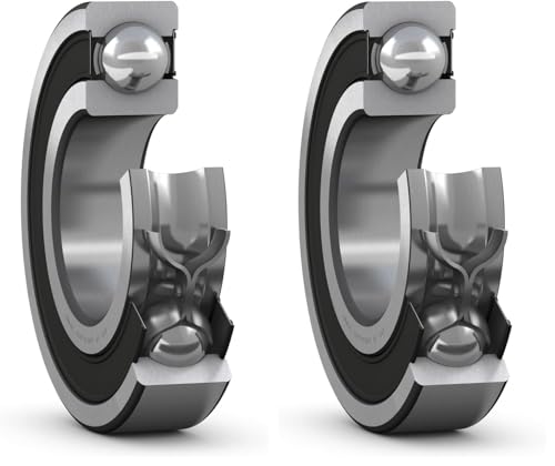SKF 6006-2RS1 lot de deux roulements rigides à billes avec joints étanches