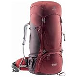Deuter, Mochila para Trekking 70Litros Ajuste Ergonômico Alta Capacidade Acesso Frontal, Alpamayo 60+10 SL