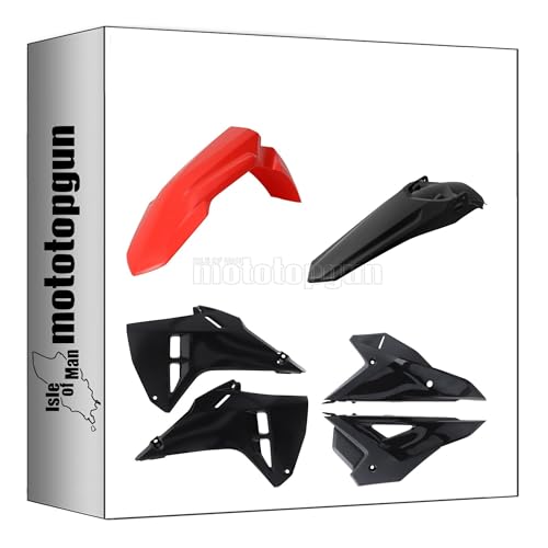 Kit cache carenage Honda CRF 450 R 2025 Acerbis 0026548.349 rouge noir