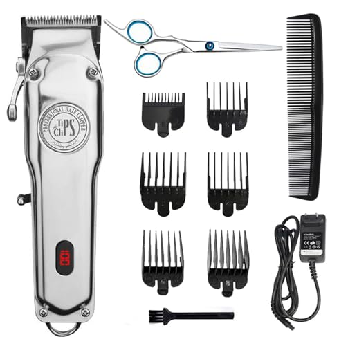 Image of Professional Hair Clippers for Men - Cordless Hair Clippers Machine - Barber Electric Hair Trimmer Men Clippers & Accessories Set - Grooming Beard & Hair Cutting Kit (13 Pieces)