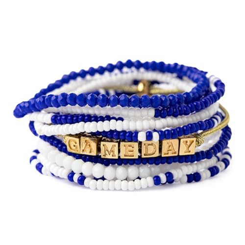 Bracelet de perles pour les matchs idéal pour vibrer au stade en famille