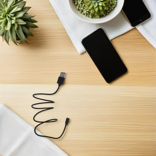 Cable magnético para reloj inteligente de carga rápida y cable USB TEHAUX 10 piezas 5