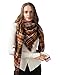 Clothirily Winter Scarf for Women- Womens Fashion Plaid Scarfs Lightweight, Cashmere Feel Warm Soft Pashmina Shawls and Wraps, Long Blanket Scarf