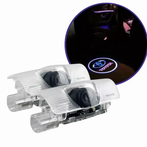 Projetor LED, Par, Projeta Emblema da Toyota no Chão ao Abrir Porta (Logo Toyota)