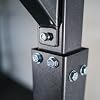 Titan Fitness Heavy Bag Boxing Stand, Single Tree Adjustable 7 FT 4 to 8 FT 6, 360-Degree Training, Rated 300 LB, Bolt-Together Design, Reinforced Base for Home Gym, Fitness, or Boxing Training