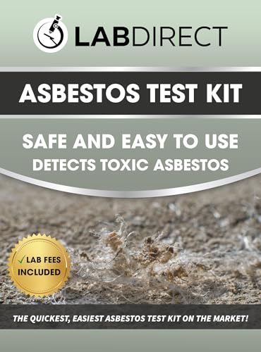 LabDirect Asbestos Test Kit, Safe and Easy Home Detection - Lab Analysis Fee Included, No additonal Fee's