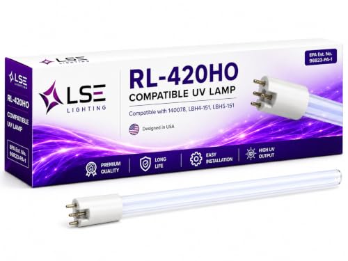 LSE Lighting RL-420HO UV Replacement Lamp Bulb for 140078 LBH4-151 LBH5-151