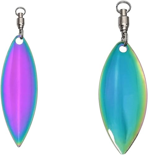 Miniatura 3 de 10 unids cambio rápido Spinner Clevis 0.512 in Spinner Blades Pesca Clevis Crawler Arnés Walleye Rig Speed Clevis