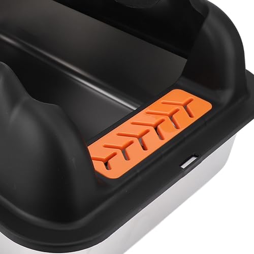 Caja sanitaria cerrada de acero inoxidable para gatos miniatura 7