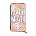 Produktbild JHGFG Tropical Summer Night Echtes Leder Geldbörse Lange Damen Geldbörse Handtasche Multi Kartenhalter Organizer Für Frauen Angepasst