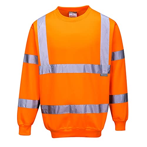 Sweat haute visibilité Flash orange fluo